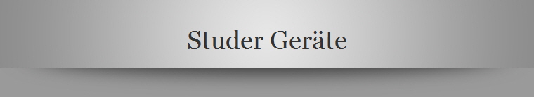 Studer Gerte